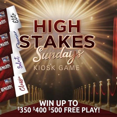 High Stakes Casino Promotion at Dakota Magic Casino & Hotel